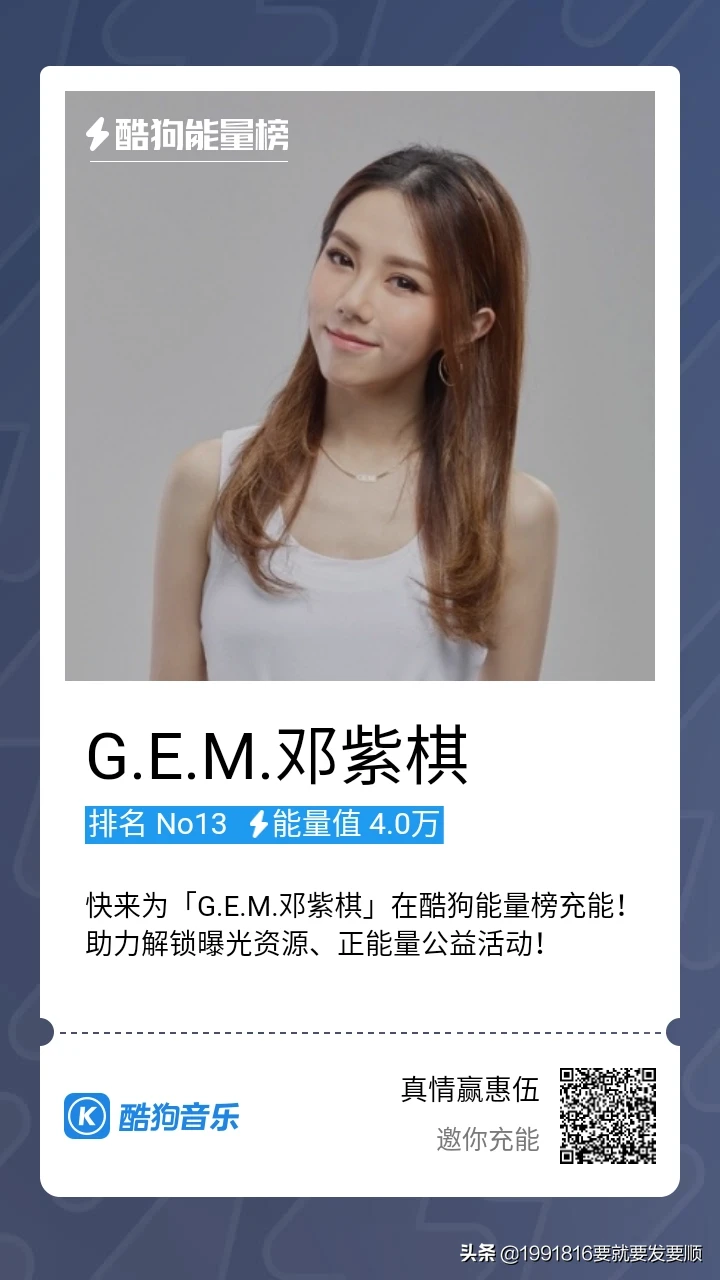 你最喜欢哪位女歌手?代表作是什么?