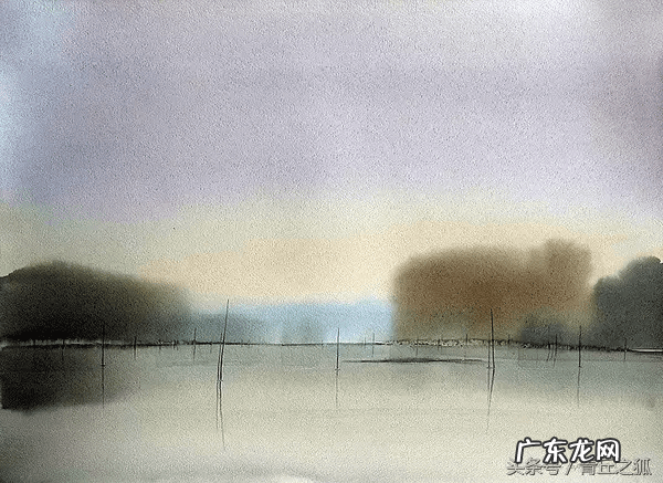 中国风水彩绘画作品 中国风水彩画教程