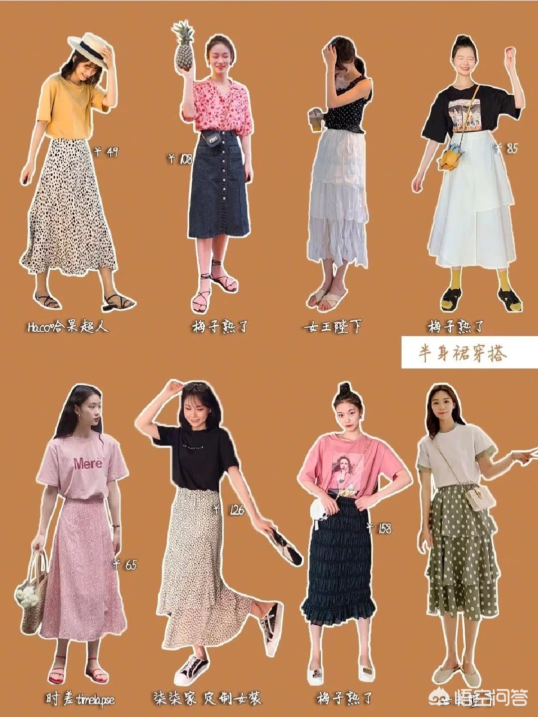 今年夏天最流行的服装搭配是什么样的?