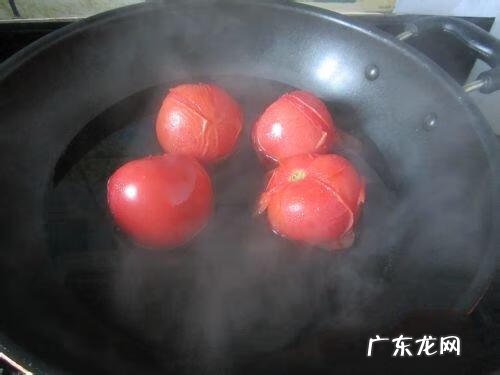 哪里有柿子皮的 去西红柿皮