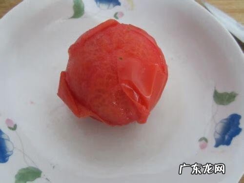 哪里有柿子皮的 去西红柿皮