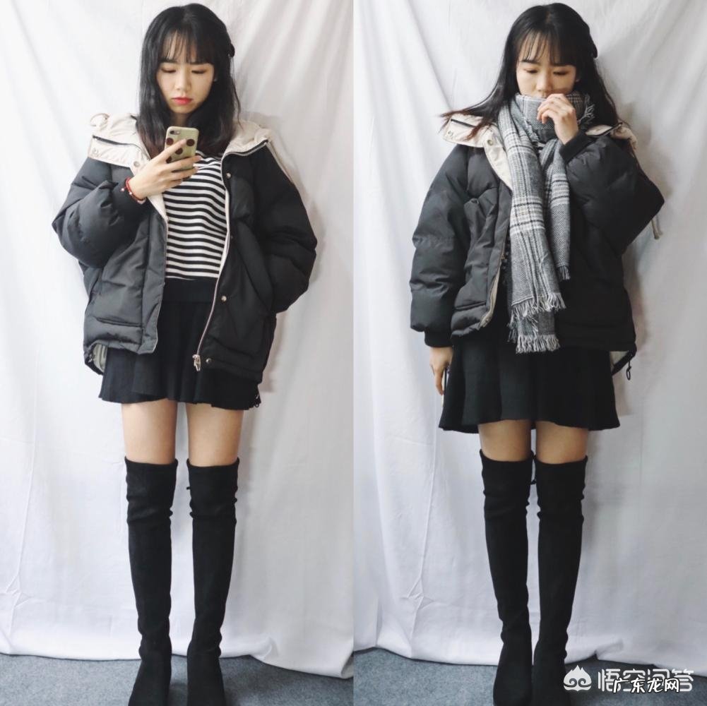 小个子女生怎样穿过膝长靴才显高?