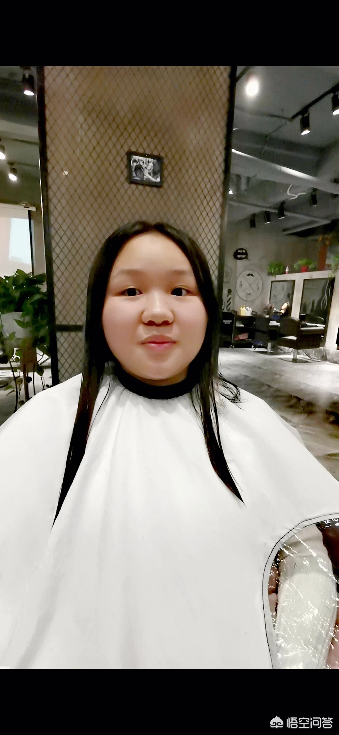 大圆脸适合黑长直吗？