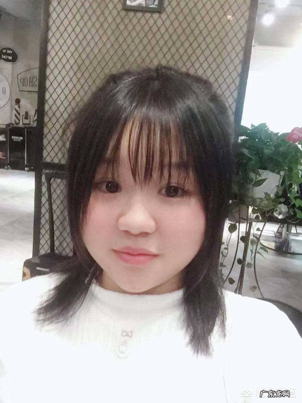 大圆脸适合黑长直吗？