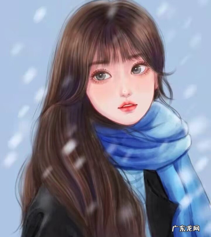 大波浪头像 头发很长的头像