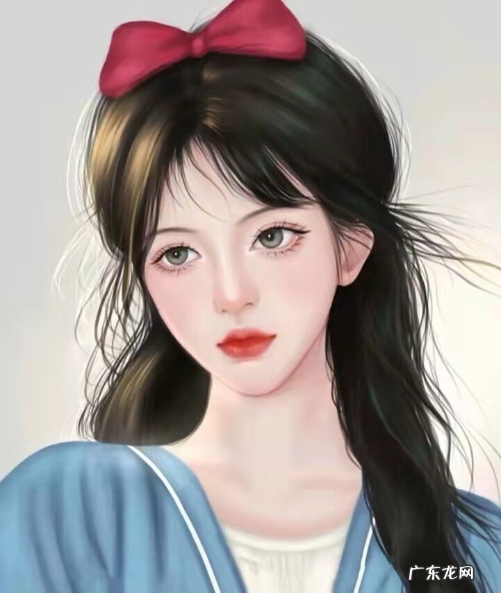 大波浪头像 头发很长的头像