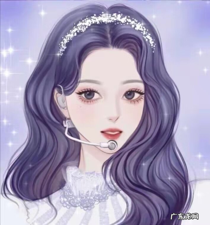 大波浪头像 头发很长的头像