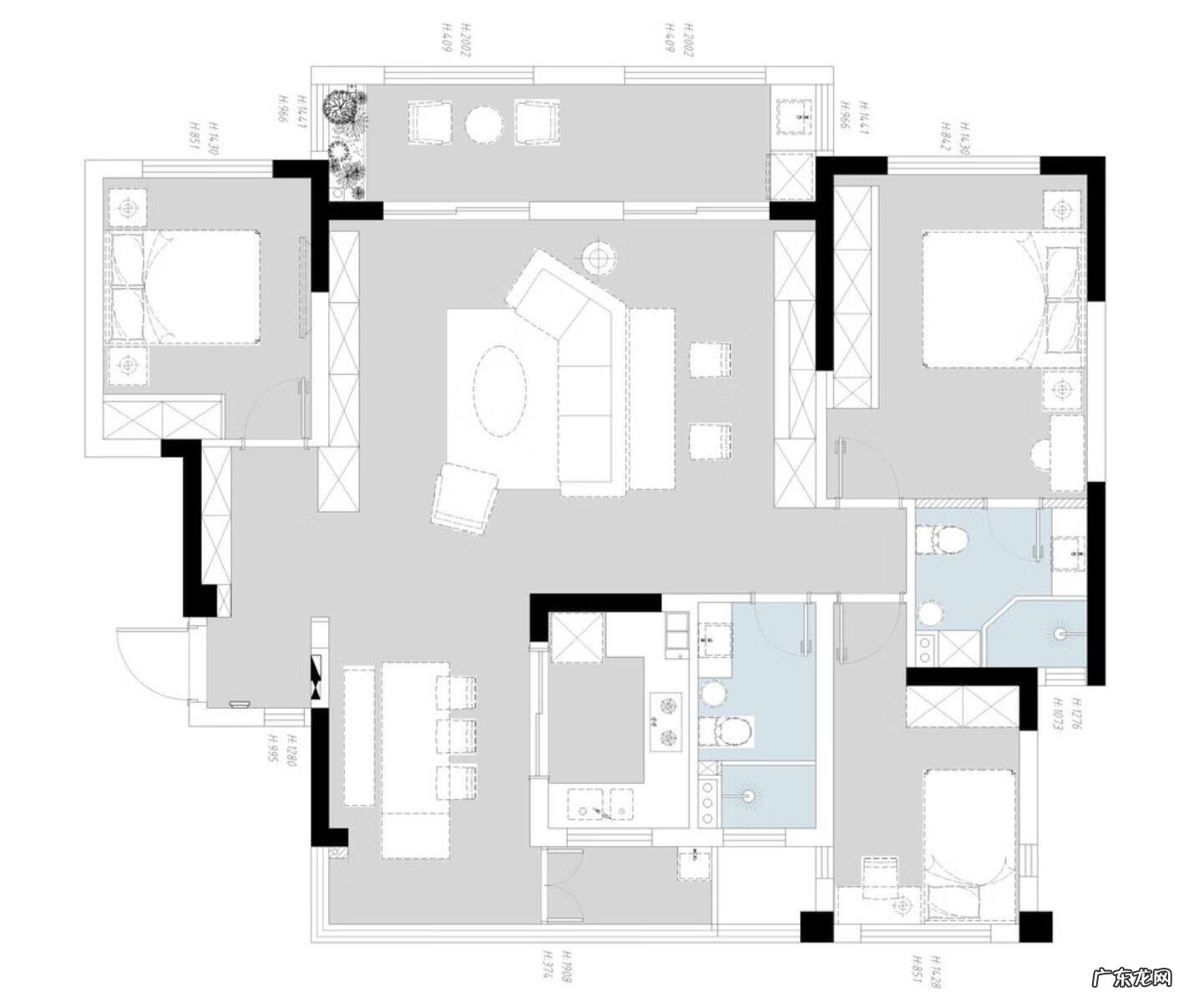 卧室南北通透床怎么放 南北通透房子床怎样放