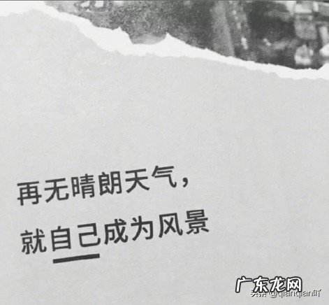 有哪些说到心坎里的经典句子?