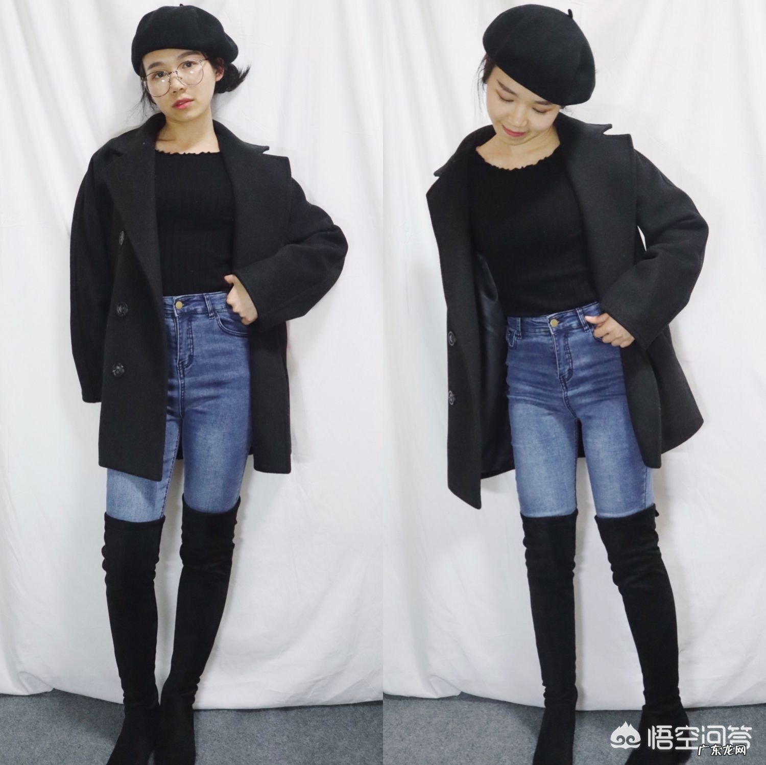 小个子女生想穿长筒靴，怎么搭配比较好？