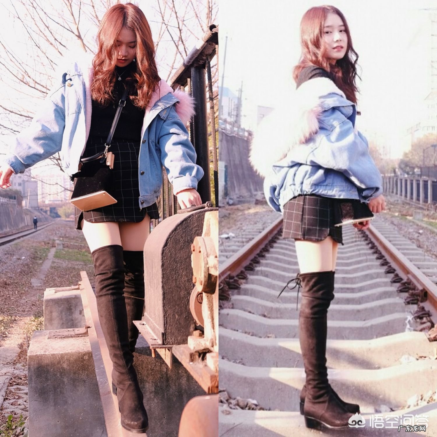 小个子女生想穿长筒靴，怎么搭配比较好？