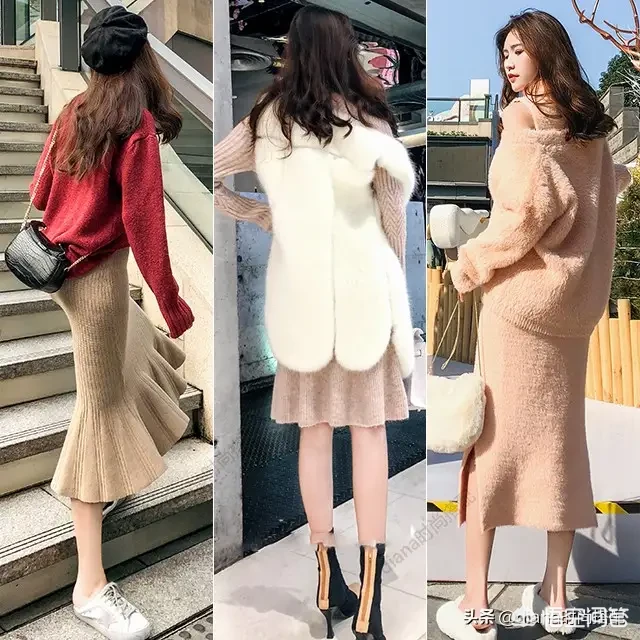 毛衣裙怎么搭配?