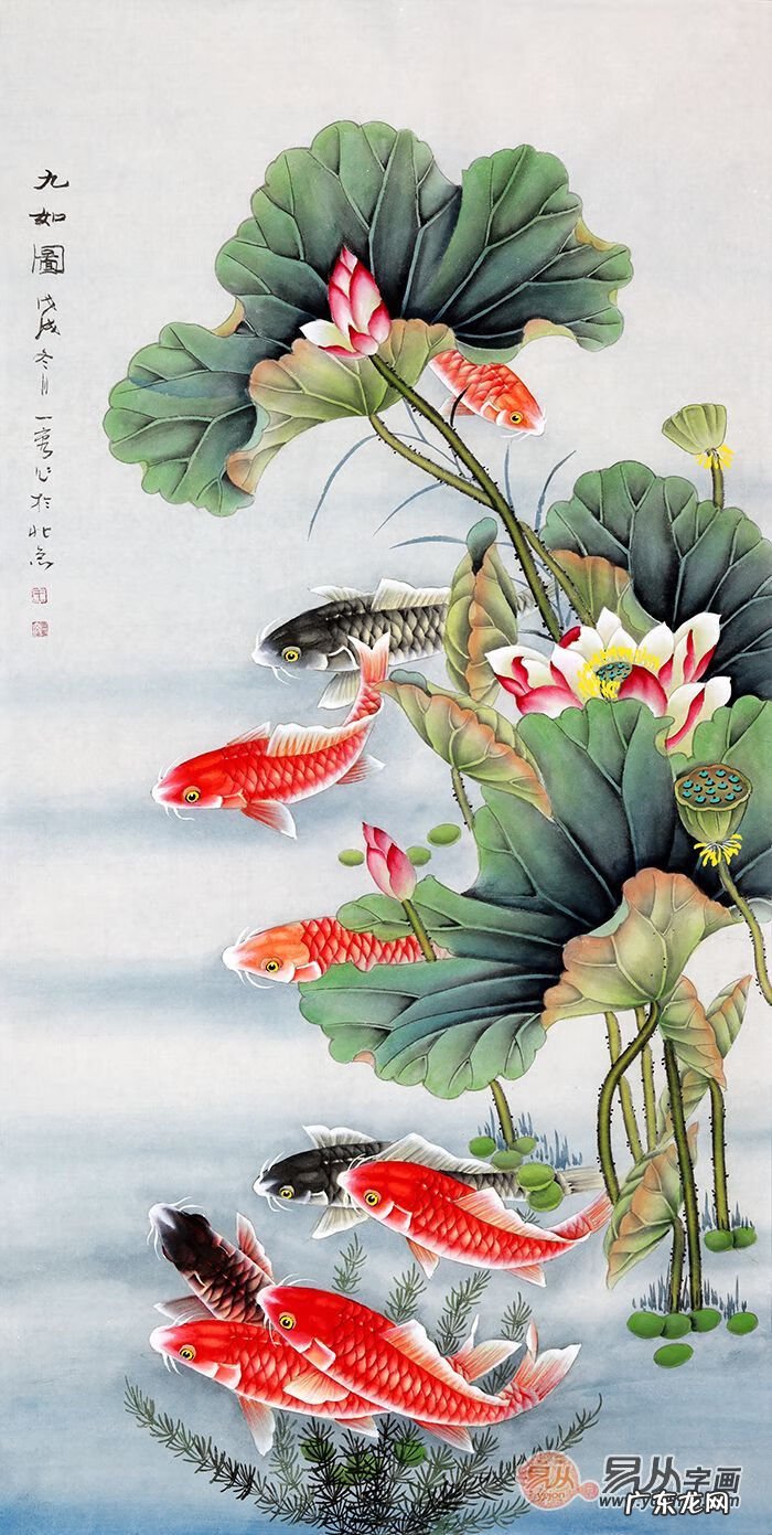 白玉兰绘画 白玉兰挂画风水