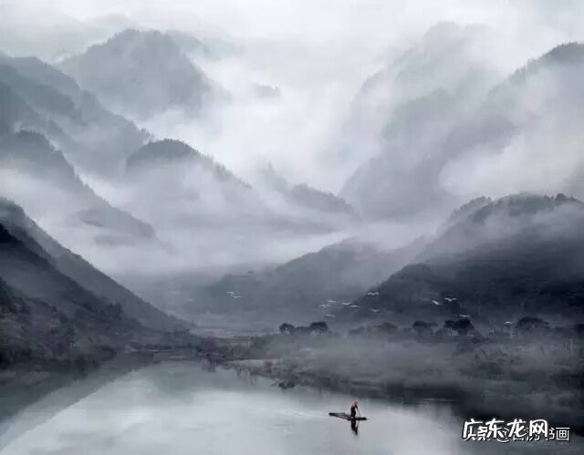 水墨彩画 中国风水墨画