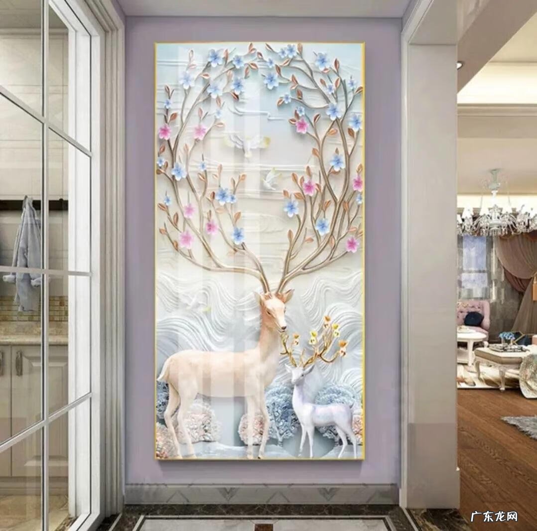 玄关风水画 玄关画图片进门效果大全