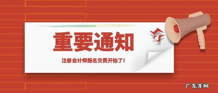 注册会计师全国统一考试网上缴费 注册会计师全国统一考试报名入口