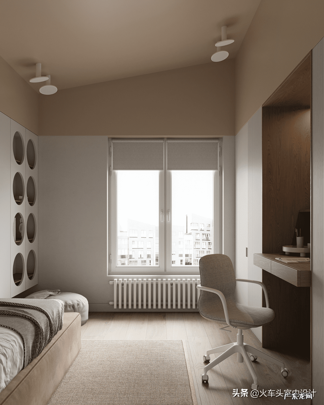 隔墙柜子效果图客厅 卧室隔墙柜图片