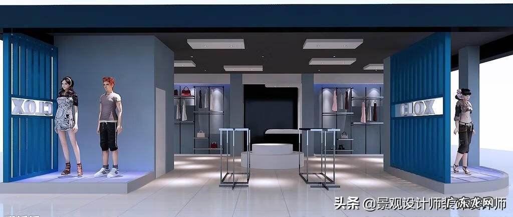 现在服装店流行什么装修 个性服装店装修设计