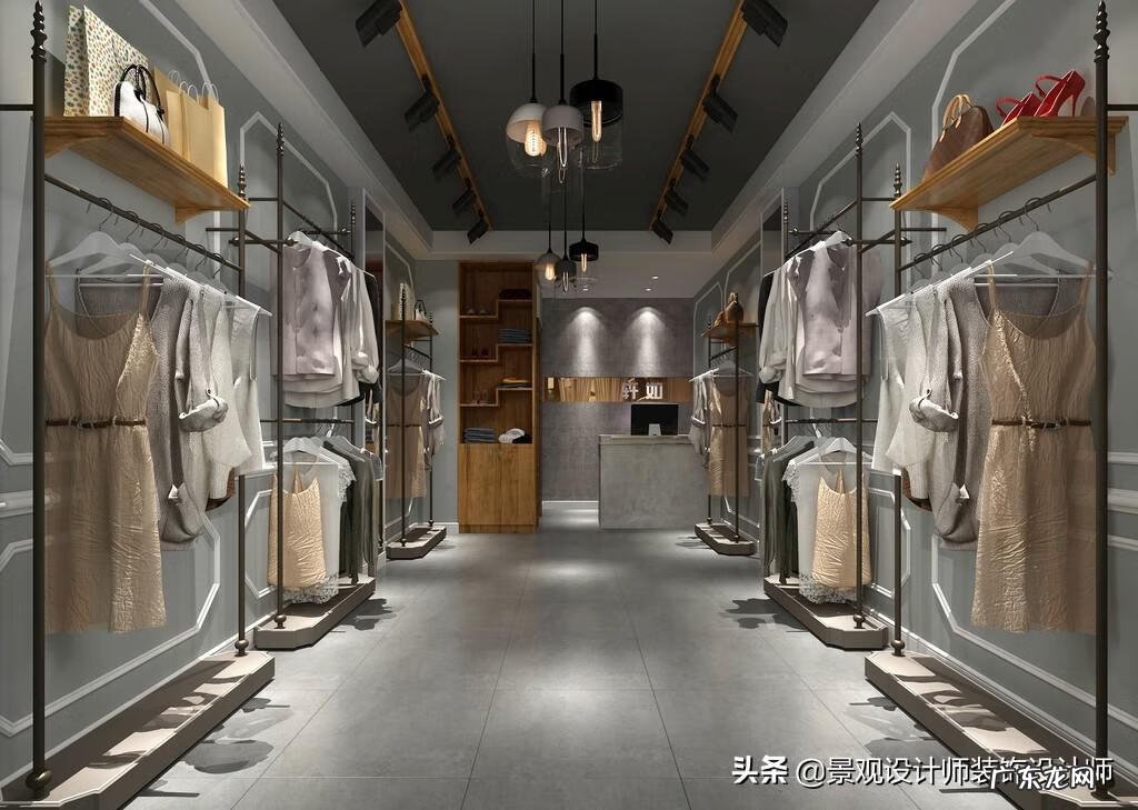 现在服装店流行什么装修 个性服装店装修设计