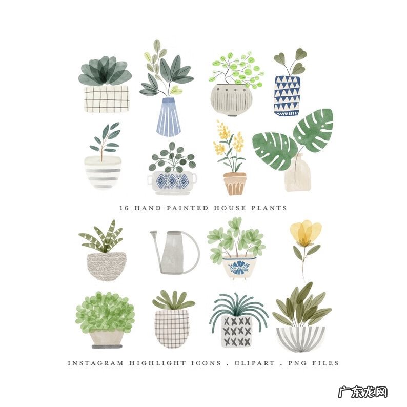 ins水彩小画 ins风格水彩画