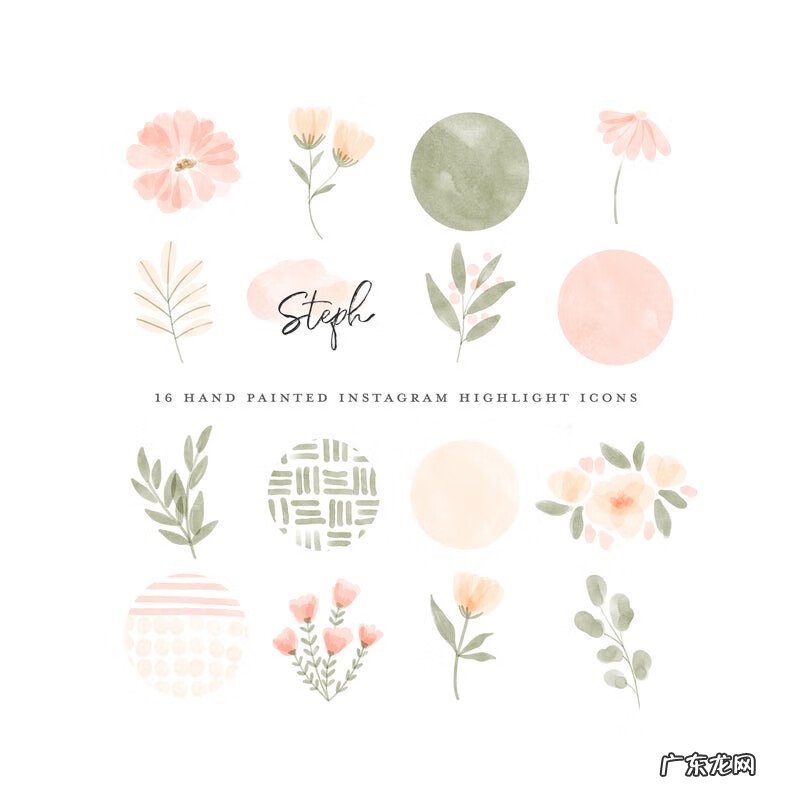 ins水彩小画 ins风格水彩画