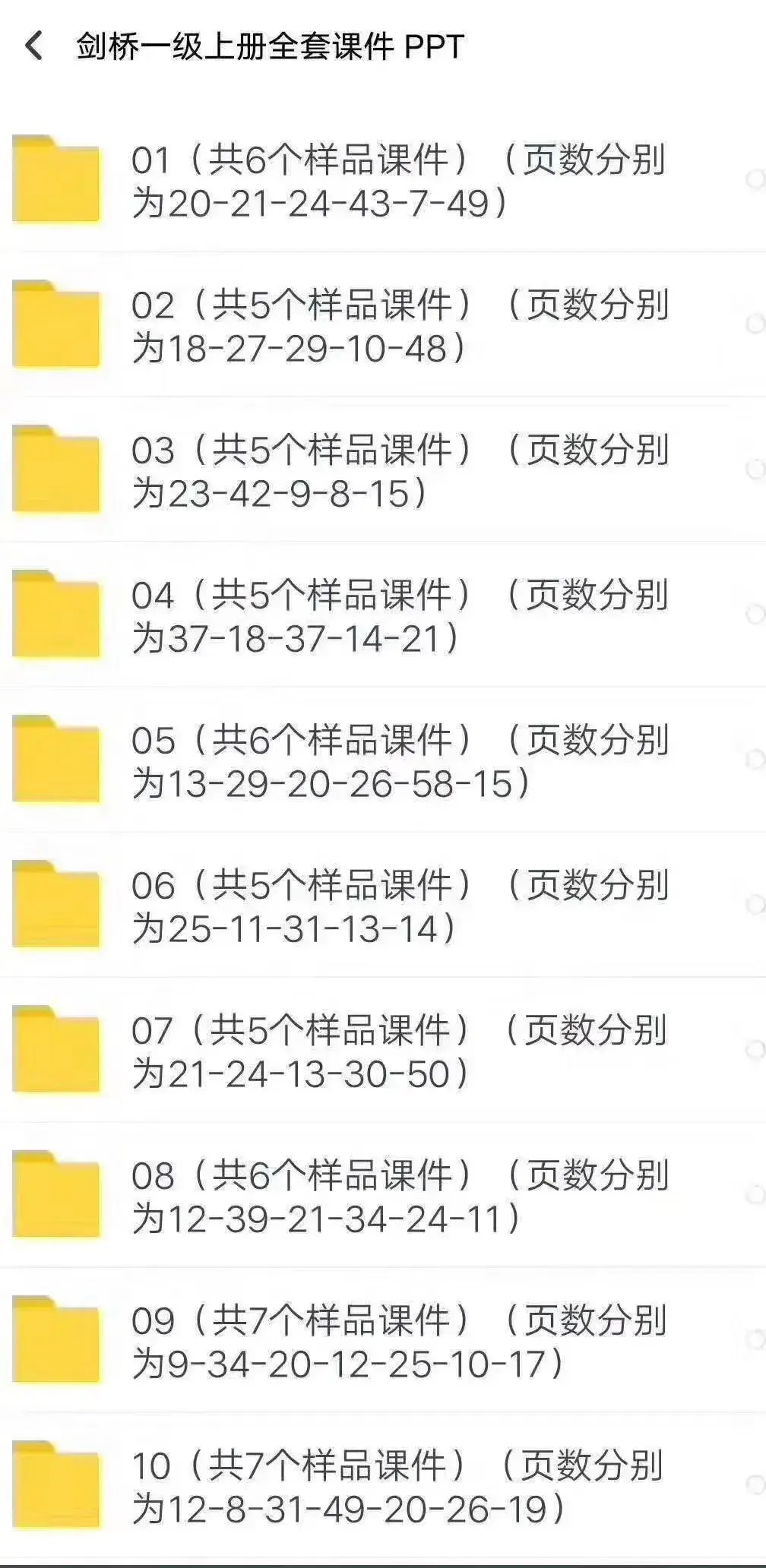 剑桥少儿英语教材全解