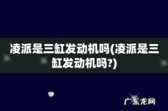 凌派是三缸发动机吗? 凌派是三缸发动机吗