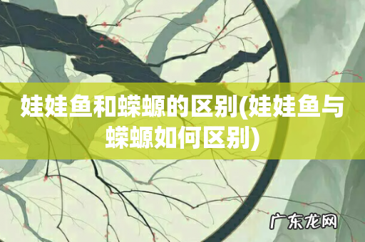 娃娃鱼与蝾螈如何区别 娃娃鱼和蝾螈的区别