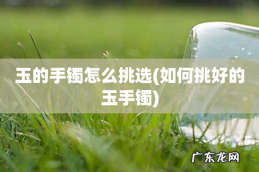 如何挑好的玉手镯 玉的手镯怎么挑选