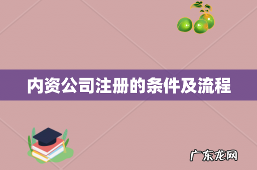 内资公司注册的条件及流程