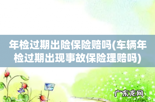 车辆年检过期出现事故保险理赔吗 年检过期出险保险赔吗