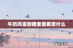 牛奶鸡蛋醪糟里面要放什么