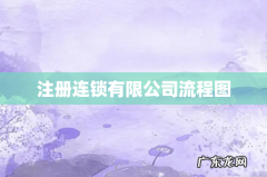 注册连锁有限公司流程图