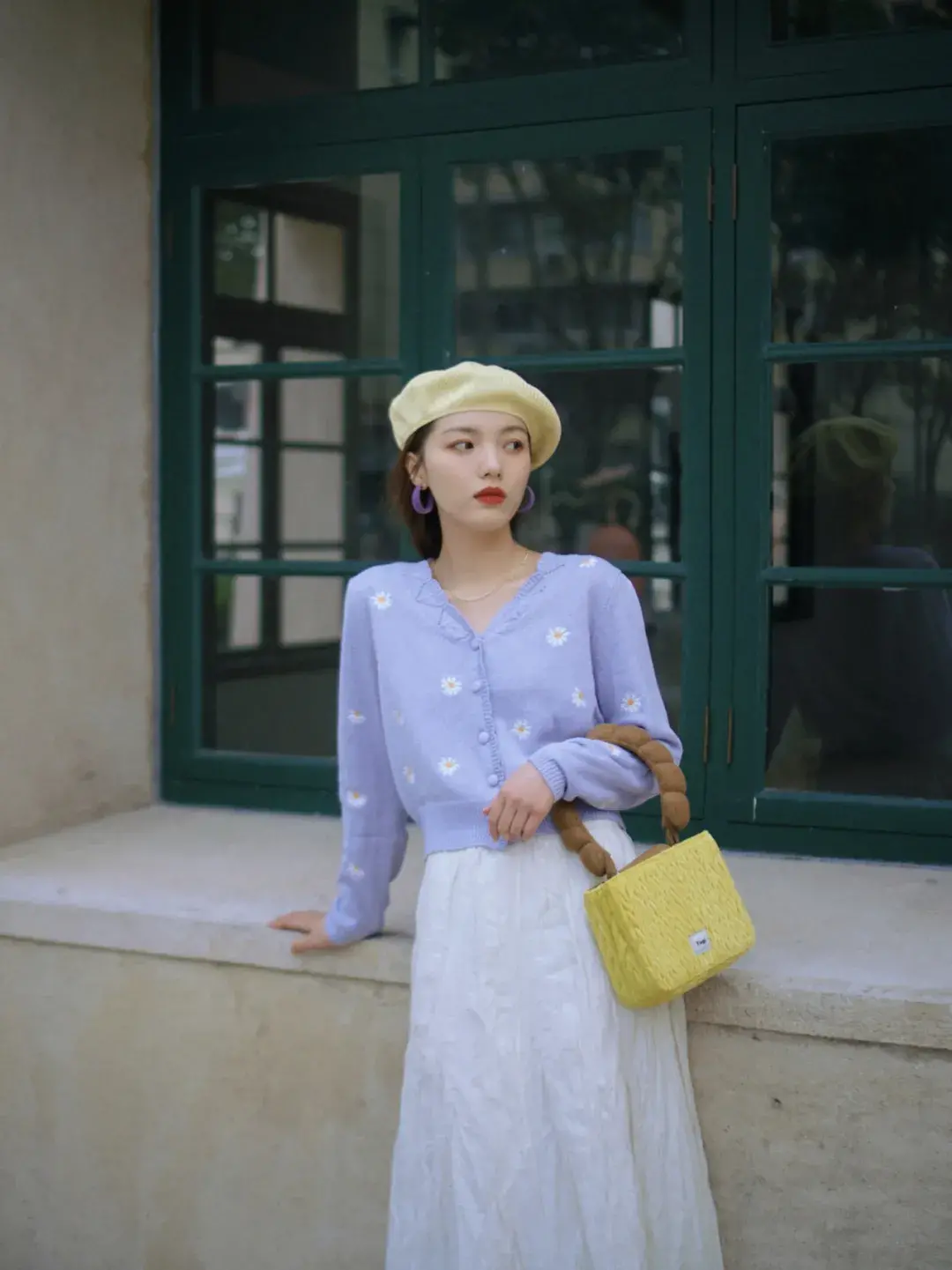 针织衫搭配什么外套好看 针织衫搭配