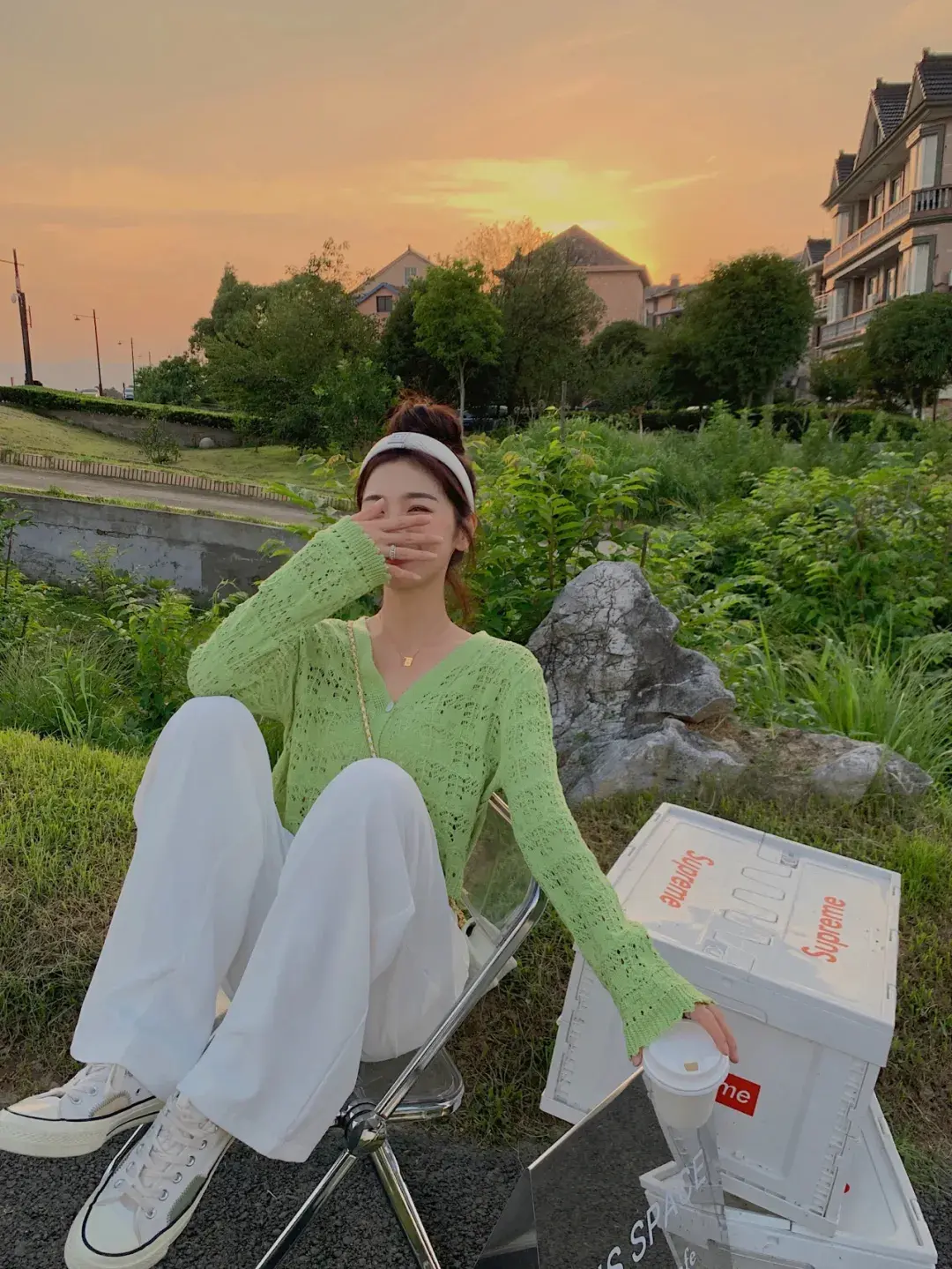 针织衫搭配什么外套好看 针织衫搭配