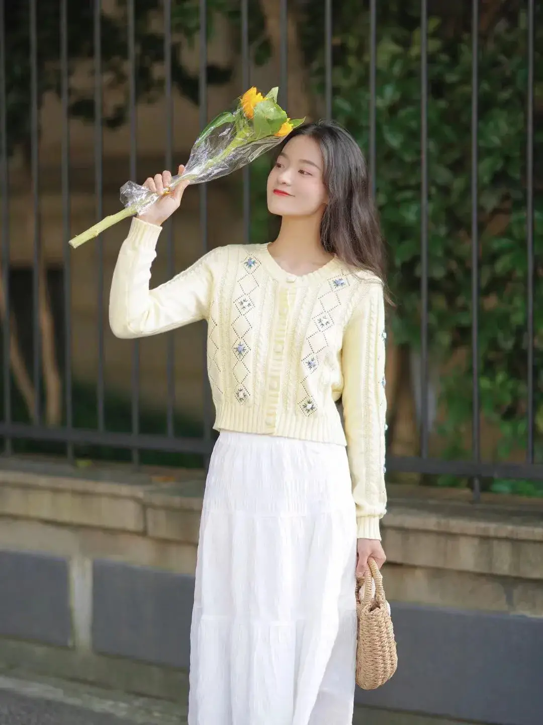 针织衫搭配什么外套好看 针织衫搭配