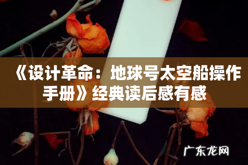 《设计革命:地球号太空船操作手册》经典读后感有感