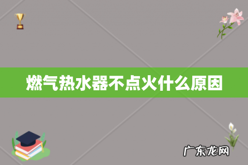 燃气热水器不点火什么原因