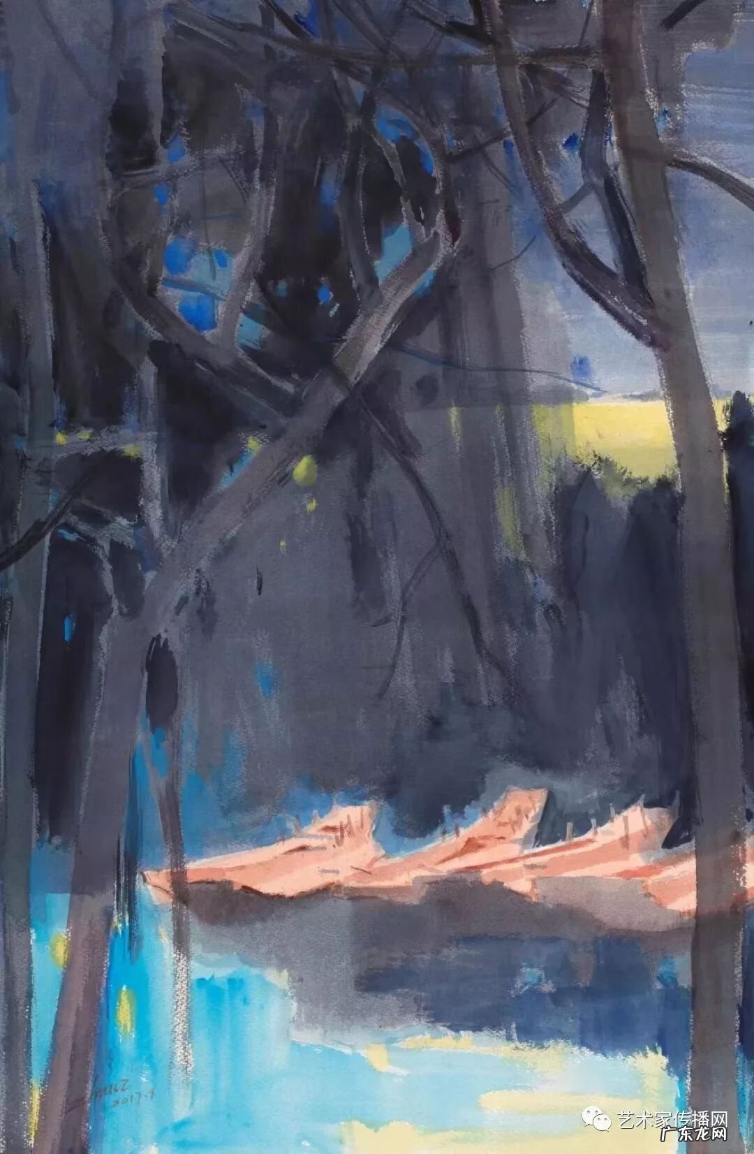 风水画水流向哪里风水好 寓意风生水起的画