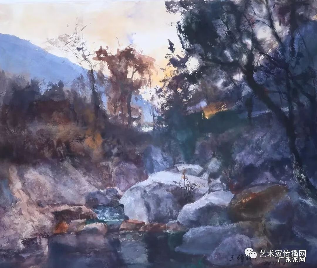 风水画水流向哪里风水好 寓意风生水起的画