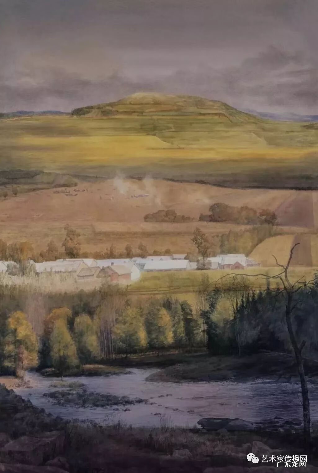 风水画水流向哪里风水好 寓意风生水起的画