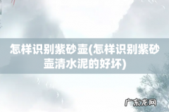 怎样识别紫砂壶清水泥的好坏 怎样识别紫砂壶