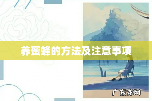 养蜜蜂的方法及注意事项