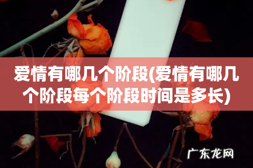 爱情有哪几个阶段每个阶段时间是多长 爱情有哪几个阶段