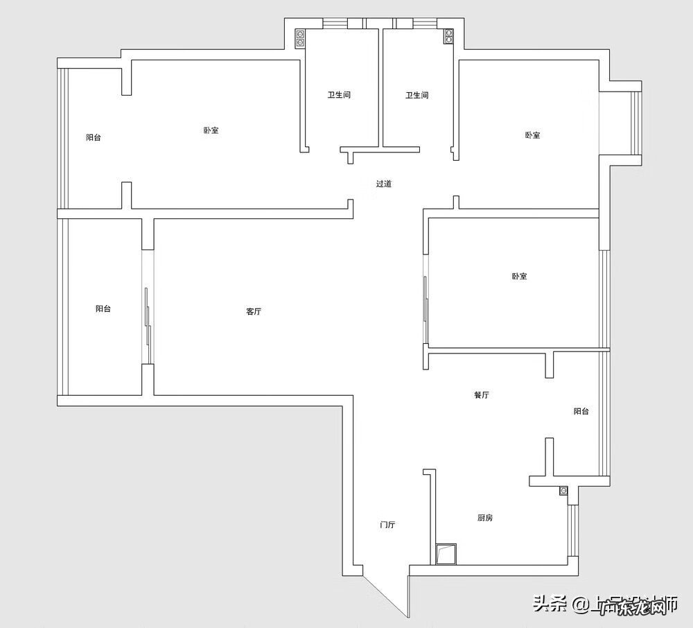 门洞造型效果图 玄关门洞造型图片