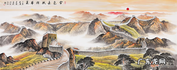 山水画风水解析 国画风水画图片大全