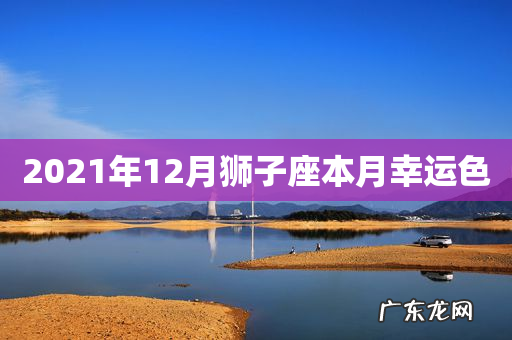 2021年12月狮子座本月幸运色