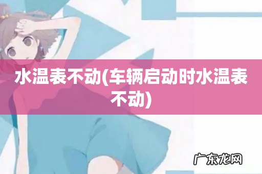 车辆启动时水温表不动 水温表不动