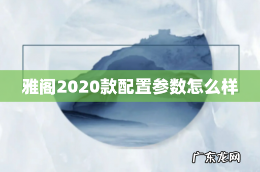 雅阁2020款配置参数怎么样