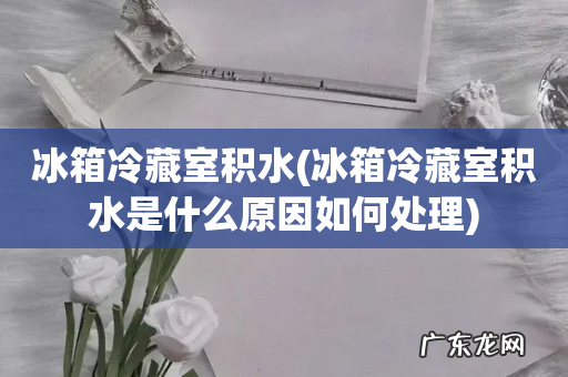 冰箱冷藏室积水是什么原因如何处理 冰箱冷藏室积水